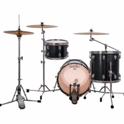 Ludwig Classic Maple 3-Piece Jazzette Shell Pack With 18" Bass Drum Hybrid Black Sparkle