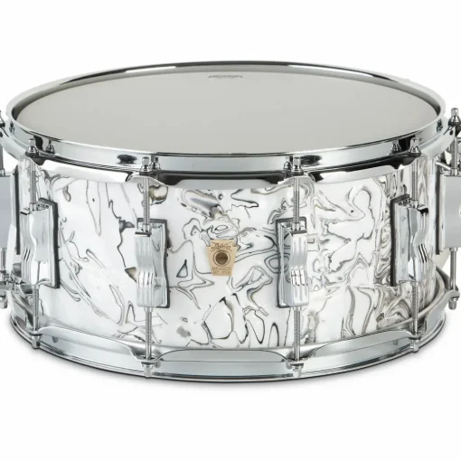 Ludwig Classic Maple Snare Drum 14 x 6.5 in. White Mosaic
