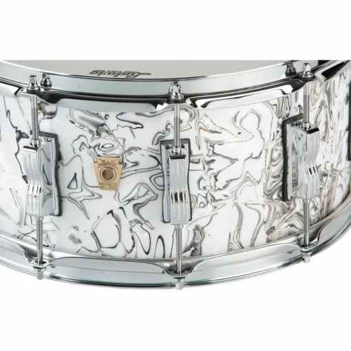 Ludwig Classic Maple Snare Drum 14 x 6.5 in. White Mosaic