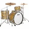 Ludwig Legacy Maple 3-Piece Fab Shell Pack with 22 in. Bass Drum Lemon Oyster
