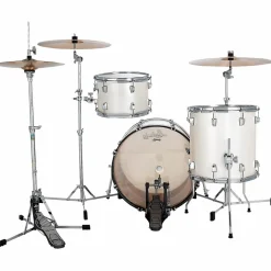 Ludwig NeuSonic 3-Piece Downbeat Shell Pack With 20" Bass Drum Silver Silk