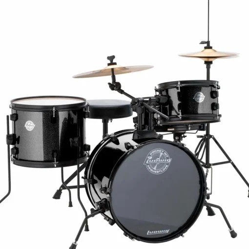 Ludwig Pocket Kit Black Sparkle