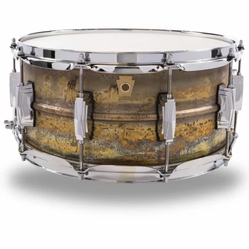 Ludwig Raw Brass Snare Drum 14 x 6.5 in.