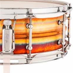 Ludwig Raw Bronze Phonic Snare Drum With Tube Lugs 14 x 5 in.