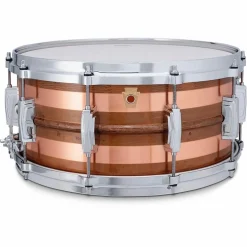 Ludwig Revelation Jon Theodore Signature Brass Snare Drum 14 x 6.5 in.