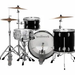 Ludwig Vistalite 3-Piece Pro Beat Shell Pack With 24" Bass Drum Smoke