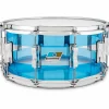 Ludwig Vistalite 50th Anniversary Snare Drum 14 x 6.5 in. Blue/Clear/Blue