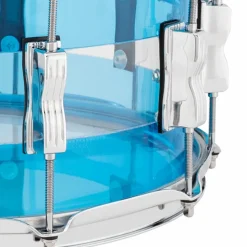 Ludwig Vistalite 50th Anniversary Snare Drum 14 x 6.5 in. Blue/Clear/Blue