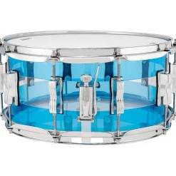 Ludwig Vistalite 50th Anniversary Snare Drum 14 x 6.5 in. Blue/Clear/Blue