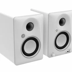 Mackie CR3.5BT-LTD-WHT 3.5" Limited Edition White Powered Studio Monitors w/ Tone Control and Bluetooth (Pair)