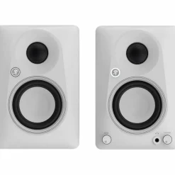 Mackie CR3.5BT-LTD-WHT 3.5" Limited Edition White Powered Studio Monitors w/ Tone Control and Bluetooth (Pair)