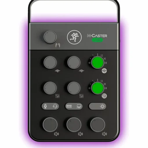Mackie M-Caster Live Portable Livestreaming Mixer, Black