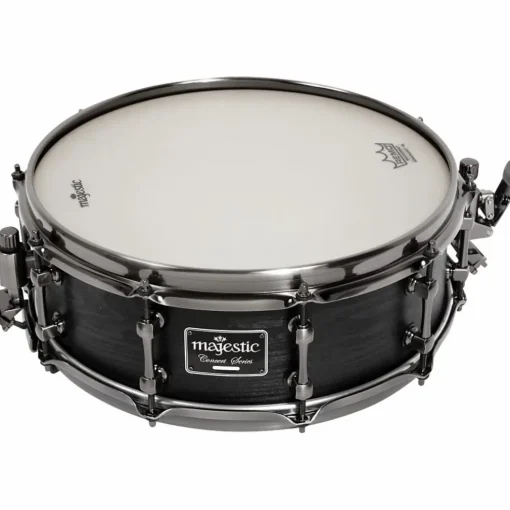 Majestic Concert Black Snare Drum Maple 14x5