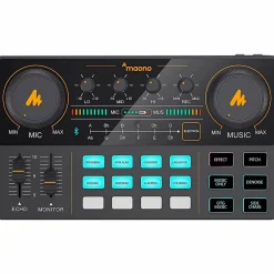 maono MAONOCASTER Lite Portable All-In-One Podcast Production Studio