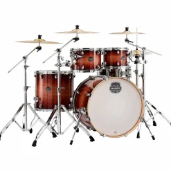 Mapex Armory Series Exotic Rock 5-Piece Shell Pack With 22" Bass Drum Redwood Burst