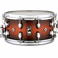 Mapex Black Panther Solidus Snare Drum 14 x 7 in. Red Black Burst