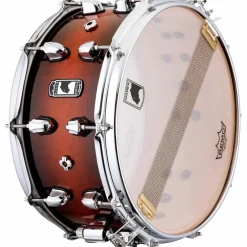 Mapex Black Panther Solidus Snare Drum 14 x 7 in. Red Black Burst