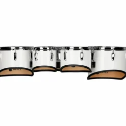 Mapex Qualifier Series Small Tenor Marching Quint 6, 8, 10, 12, 13 in. Gloss White