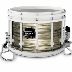 Mapex Quantum Agility Drums on Demand Series 14" White Marching Snare Drum 14 x 10 in. Natural Shale