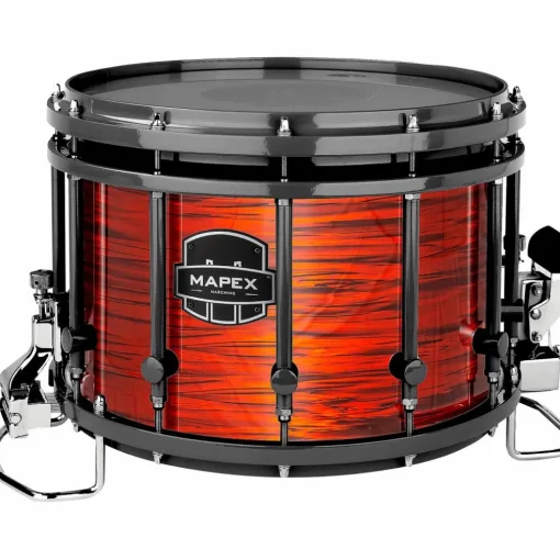 Mapex Quantum Agility Drums on Demand Series 14" Marching Snare Drum 14 x 10 in. Red Ripple