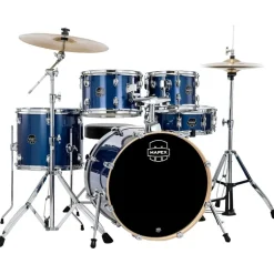 Mapex Venus 5-Piece Fusion Drum Set With Hardware and Cymbals Blue Sky Sparkle