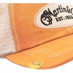 Martin Baseball Cap With Pick Holder, Orange