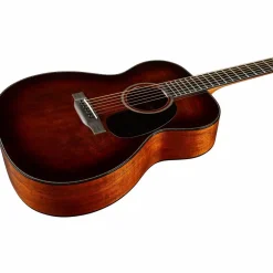 Martin Custom Shop 000 18 Style All Quilted Mahogany Acoustic Guitar Toasted Burst
