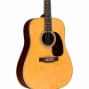 Martin Custom Shop 28 Style Dreadnought Premium Madagascar-Bearclaw Spruce Top Acoustic Guitar Natural