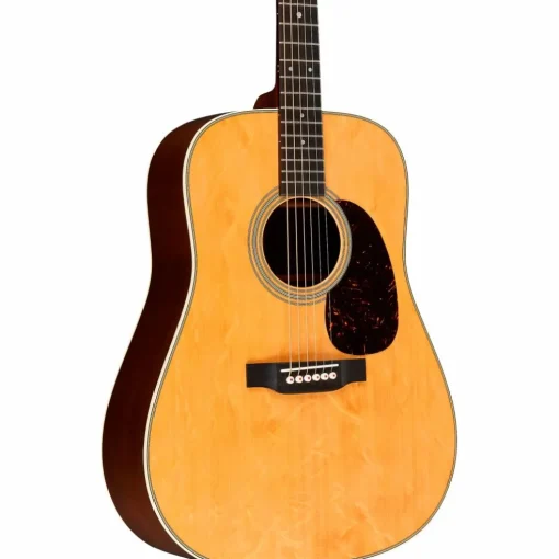 Martin Custom Shop 28 Style Dreadnought Premium Madagascar-Bearclaw Spruce Top Acoustic Guitar Natural