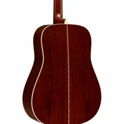Martin Custom Shop 28 Style Dreadnought Premium Madagascar-Bearclaw Spruce Top Acoustic Guitar Natural