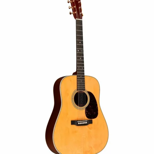 Martin Custom Shop 28 Style Dreadnought Premium Madagascar-Bearclaw Spruce Top Acoustic Guitar Natural