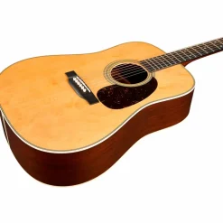 Martin Custom Shop 28 Style Dreadnought Premium Madagascar-Bearclaw Spruce Top Acoustic Guitar Natural