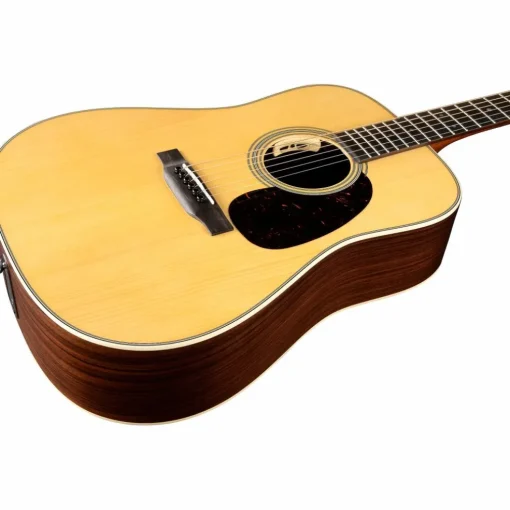 Martin Custom Shop 28 Style Adirondack Spruce-East Indian Rosewood Dreadnought Acoustic-Electric Guitar Natural