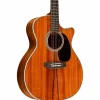 Martin Custom Shop All Flamed Koa Grand Performance Acoustic-Electric Guitar Natural