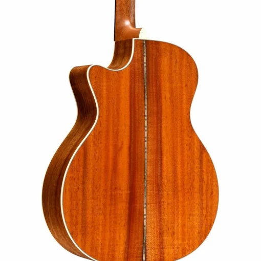 Martin Custom Shop All Flamed Koa Grand Performance Acoustic-Electric Guitar Natural