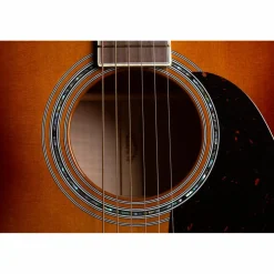 Martin Custom Shop M/0000-14 Style 45 European Spruce-Big Leaf Flame Maple Acoustic Guitar Ambertone