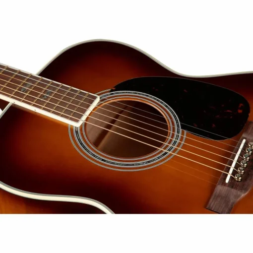 Martin Custom Shop M/0000-14 Style 45 European Spruce-Big Leaf Flame Maple Acoustic Guitar Ambertone