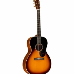 Martin Custom Shop Slope Shoulder Sitka Spruce VTS-Flamed Mahogany Grand Concert Acoustic-Electric Guitar Whiskey Sunset Burst