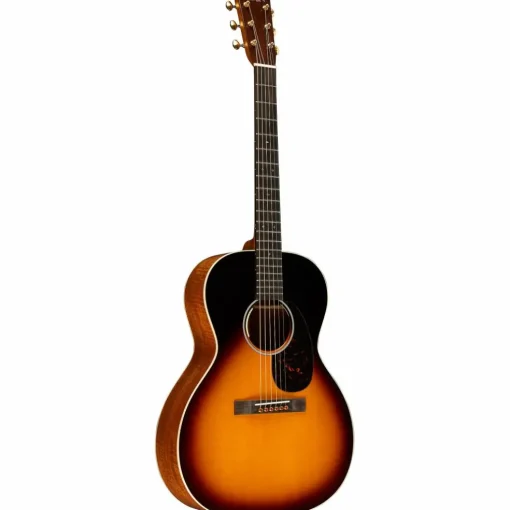 Martin Custom Shop Slope Shoulder Sitka Spruce VTS-Flamed Mahogany Grand Concert Acoustic-Electric Guitar Whiskey Sunset Burst