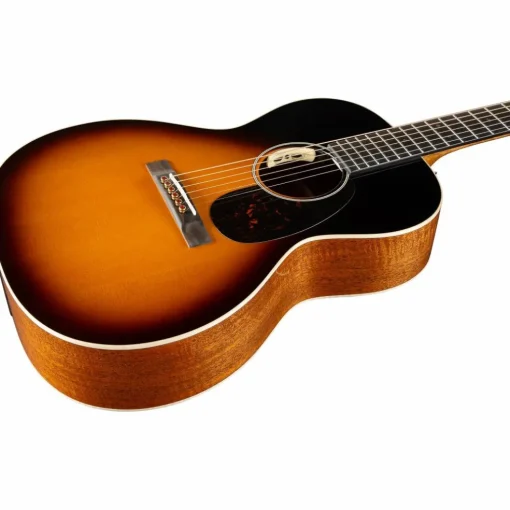 Martin Custom Shop Slope Shoulder Sitka Spruce VTS-Flamed Mahogany Grand Concert Acoustic-Electric Guitar Whiskey Sunset Burst