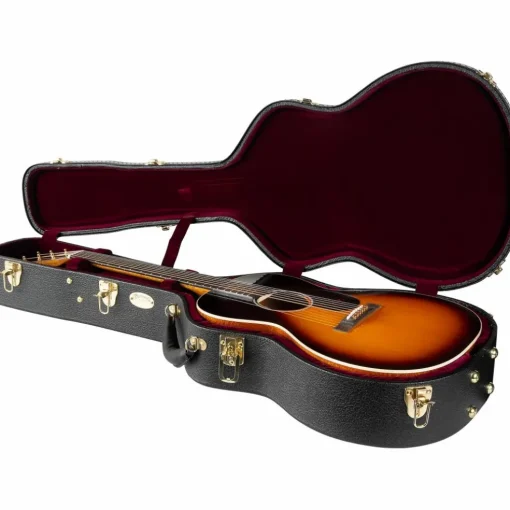 Martin Custom Shop Slope Shoulder Sitka Spruce VTS-Flamed Mahogany Grand Concert Acoustic-Electric Guitar Whiskey Sunset Burst