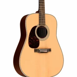 Martin Left-Handed D-28 Modern Deluxe Acoustic Guitar Natural Natural