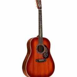 Martin Limited-Edition Hops and Barley Dreadnought Acoustic Guitar Toasted Burst