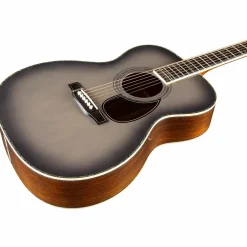 Martin Limited-Edition OM-45 John Mayer Signature Platinum Acoustic Guitar Gray Sunburst