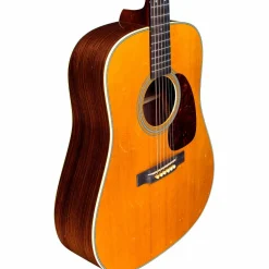 Martin Rich Robinson Custom Signature Edition D-28 Dreadnought Acoustic Guitar Natural