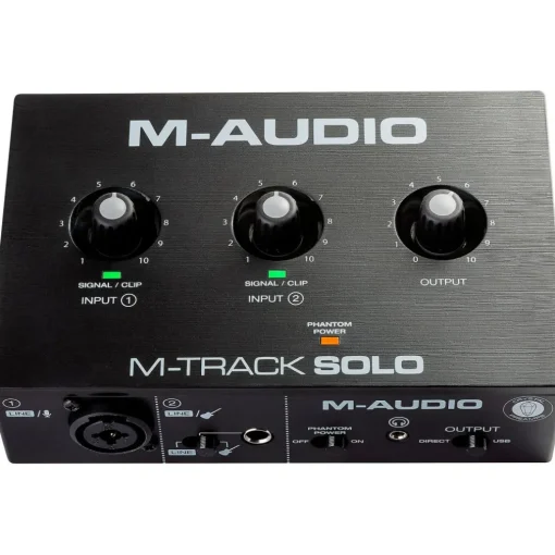 M-Audio M-Track Solo 2-Channel USB Audio Interface
