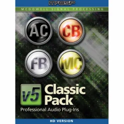 McDSP Classic Pack HD v7 Software Download