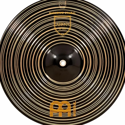 MEINL Arena Dark Marching Cymbal Pair with Straps 18 in.