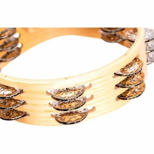 MEINL Artisan Edition Compact Tambourine with Steel Jingles 3 Row 8 in.