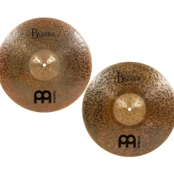 MEINL Byzance Big Apple Dark Hi-Hat Cymbals 15 in.